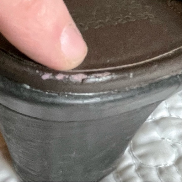 Clarks Leather Bendables Heeled Mules w/Flower detailing Brown Size 7M - Picture 7 of 9